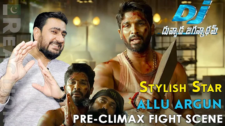 Allu Arjun: DJ - Duvvada Jagannadham Pre Climax Fight Scene | Pakistani Reaction | IAmFawad