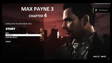MAX PAYNE 3 //  CHAPTER 4  :: EPIC AND BRUTAL KILLING SCENES AND  CINEMATIC  VIEW  //  STORY MODE
