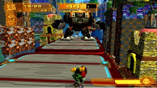 PCSX2: Ratchet & Clank 3 (PS2): Boss Battle - Giant Klunk (Widescreen 720pHD)