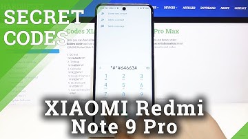 Codes XIAOMI Redmi Note 9 Pro – Hidden Features / Service Menu