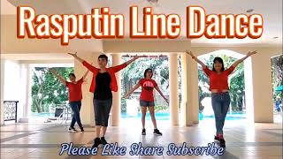 RASPUTIN LINE DANCE - Choreo :@GloriaDanceClubID(INA) - April 2024 Resimi