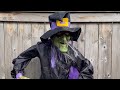 Animated 6ft lifesize bobblehead witch  pan asian creations halloween 2015