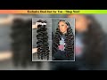 Deal 30 40 Inch Loose Wave Bundles Raw Bundles Brazilian Unprocessed Human Hair Virgin Loose Deep W