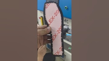 Full Automatic Insole Folding Machine #machine #shoemachine