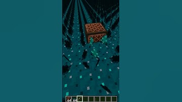 What happens if you put a note block in a world full of sculk sensor in Minecraft?