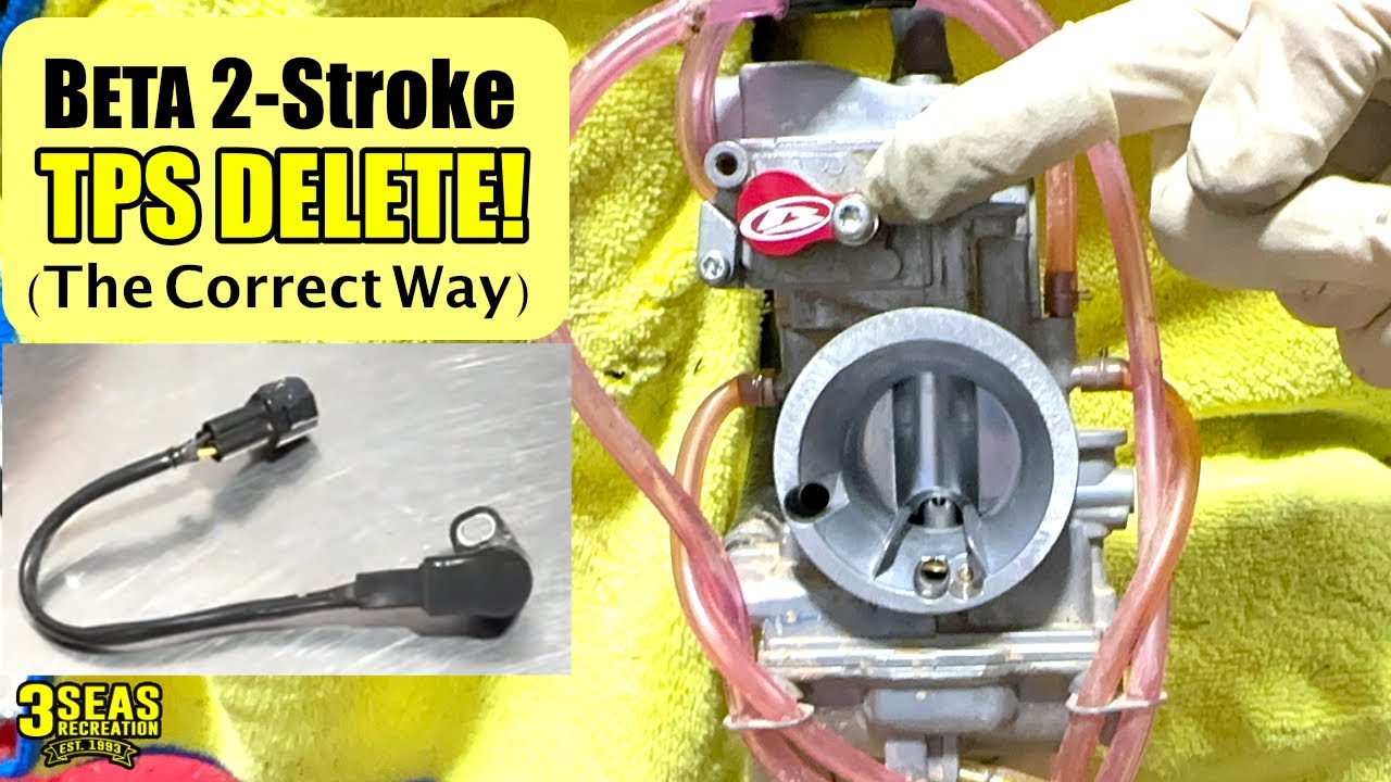 Removing a Beta 2-Stroke Throttle Position Sensor (TPS) the CORRECT way! Complete AB-21184 Tutorial