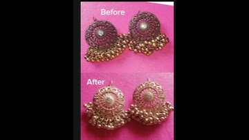 How to clean Artificial Jewellery at home#viralvideo #onemillionviews #subscribetomychannel