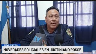🚨 ALLANAMIENTOS Y TRES DETENIDOS EN JUSTINIANO POSSE