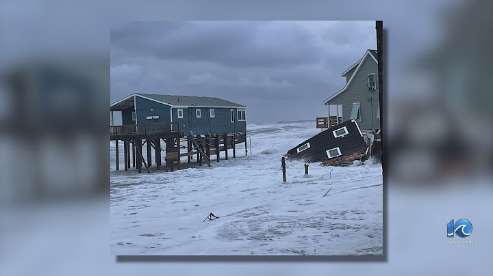 6th house collapses in Rodanthe since May; beach closed due to debris