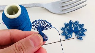 Çatal İle Iğne Çatal Üzerinde Iğne Oyası Bowtie Iğne Oyası Modelleri Iğne Oyaları