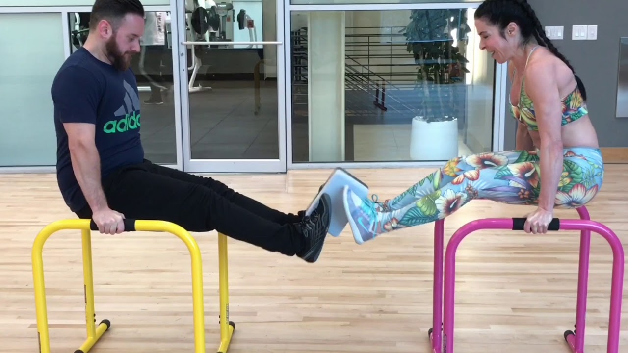 Janine Delaney Partner Workout with the Lebert EQ's