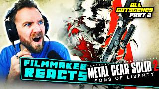 Filmmaker Reacts to Metal Gear Solid 2 | [ALL CUTSCENES - Part 2] | Kojima's Dark Writing! screenshot 4