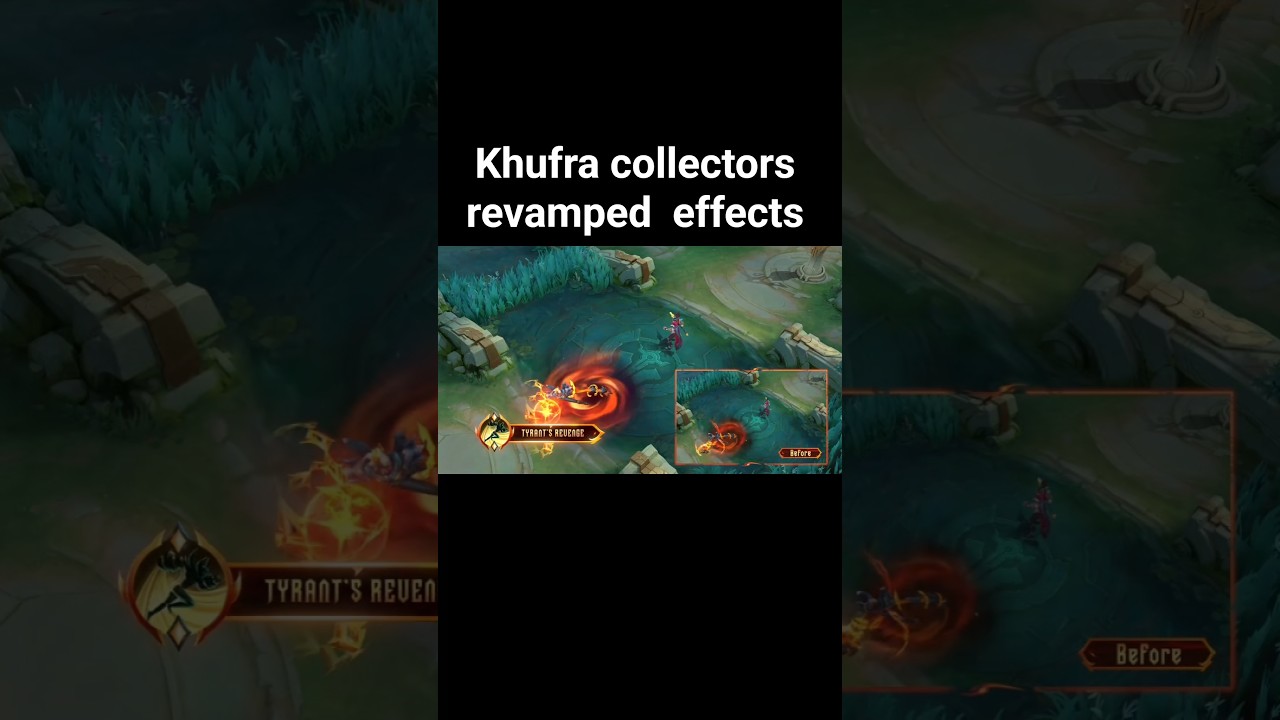 Revamped Khufra Skin Comparison | New vs Old Effects | Mobile Legends