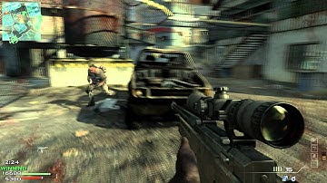 MW3 Amazing Double NoScope Kill!!