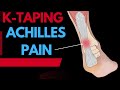 How to treat Achilles Tendonitis using Kinesiology tape