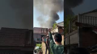 Alamat : lr keramat 3-4-5 ulu palembang Yang terbakar : rumah #damkar #laporankebakaran
