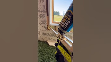 We Fix a Drafty Window Using @greatstufffoam PRO Window & Door #sponsored