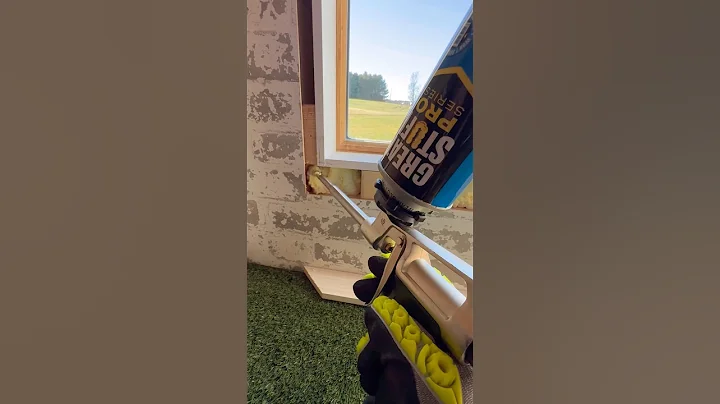 We Fix a Drafty Window Using @greatstufffoam PRO Window & Door #sponsored
