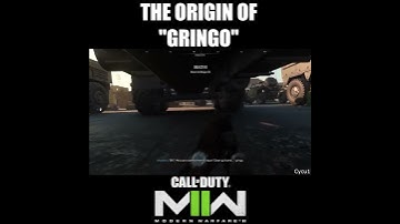 The origin of "Gringo" - Call of Duty: Modern Warfare 2 Dictionary #shorts