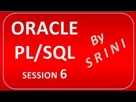 PLSQL 6 (%TYPE,