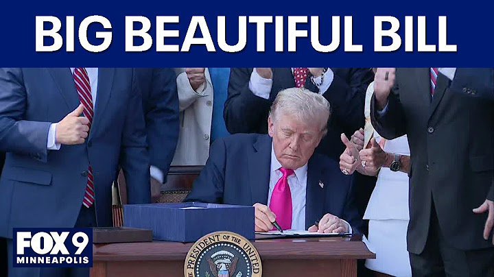 President Trump signs 'Big, beautiful bill' into law at July 4 picnic