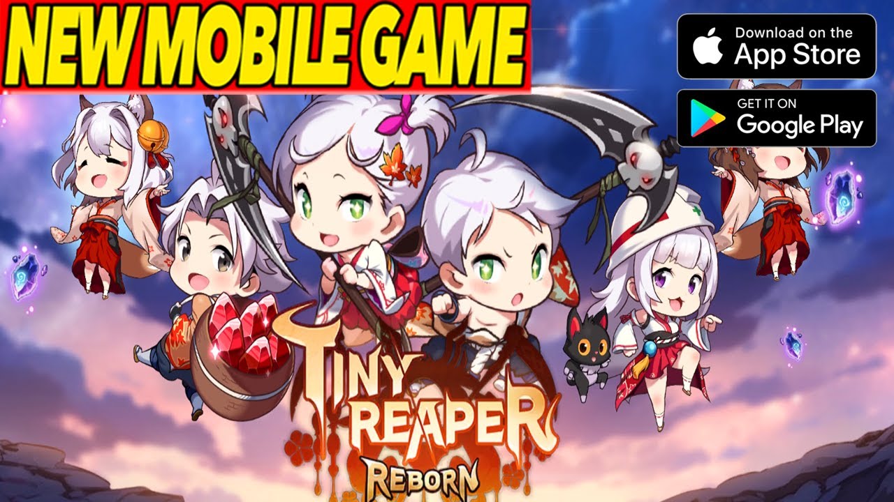 Tiny Reaper: Reborn - Global Launch Gameplay (iPhone, iOS, Android) - New Offline Mobile Game 2025