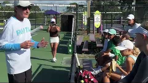 One of the wild cards — to get the most out of your ability!! Watch this!! - Rick Macci