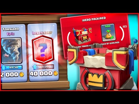 BUYING (RED) UPDATE AND LEGENDARY! • Clash Royale