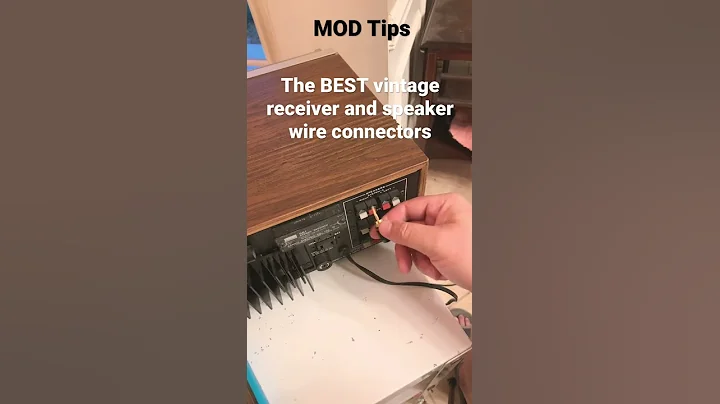 MOD Tips: The BEST Speaker Wire Connectors for Vintage Receivers and Speakers - DayDayNews