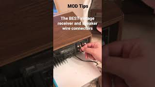 MOD Tips: The BEST Speaker Wire Connectors for Vintage Receivers and Speakers