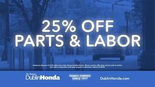 Dublin Honda - Open To Serve - May 2020