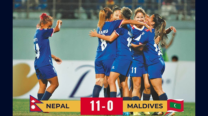 NEPAL VS MALDIVES 11-0  SAFF Championship 2024 Highlights