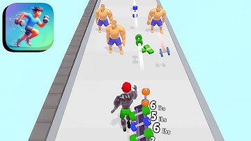 Dumbbell Rush - All Levels Gameplay Android,ios (Part 12)