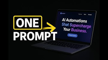 How To Build A Website with one Prompt (AI + No Code)