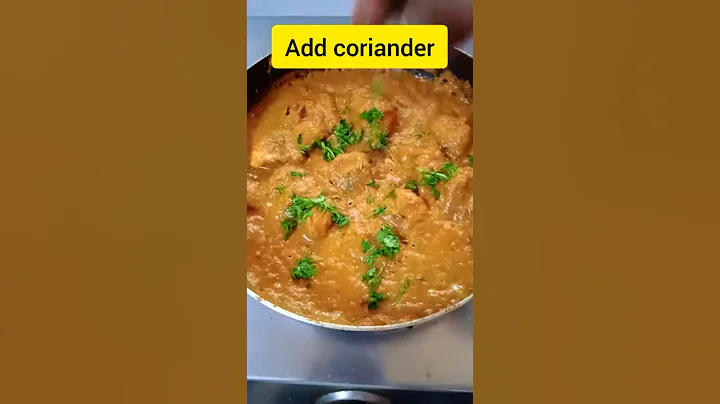 Butter Chicken recipe | Easy recipe of butter chicken.#shorts