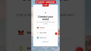How to farm Starzip Airdrop || Earn Dust and Convert to tokens #shorts