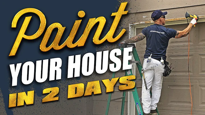 2 Day Home Repaint.  Exterior Painting Fast.