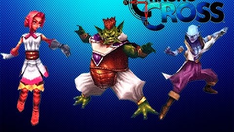 Chrono Cross. Flea, Ozzie, Slash.