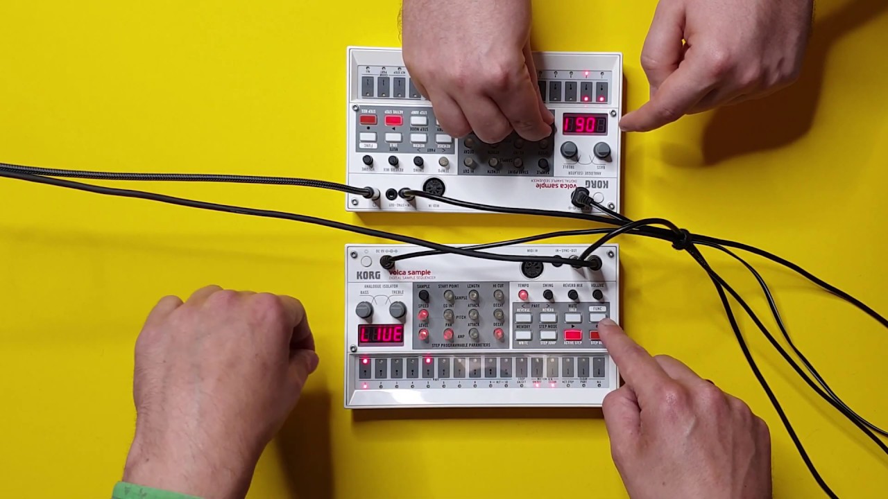 Korg Volca Sample 2 x dual challenge - [Crunch Time Vosyr Sample Pack]