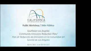 Famous Southeast Los Angeles Public Workshop for the Community Emissions Reduction Plan Wealth