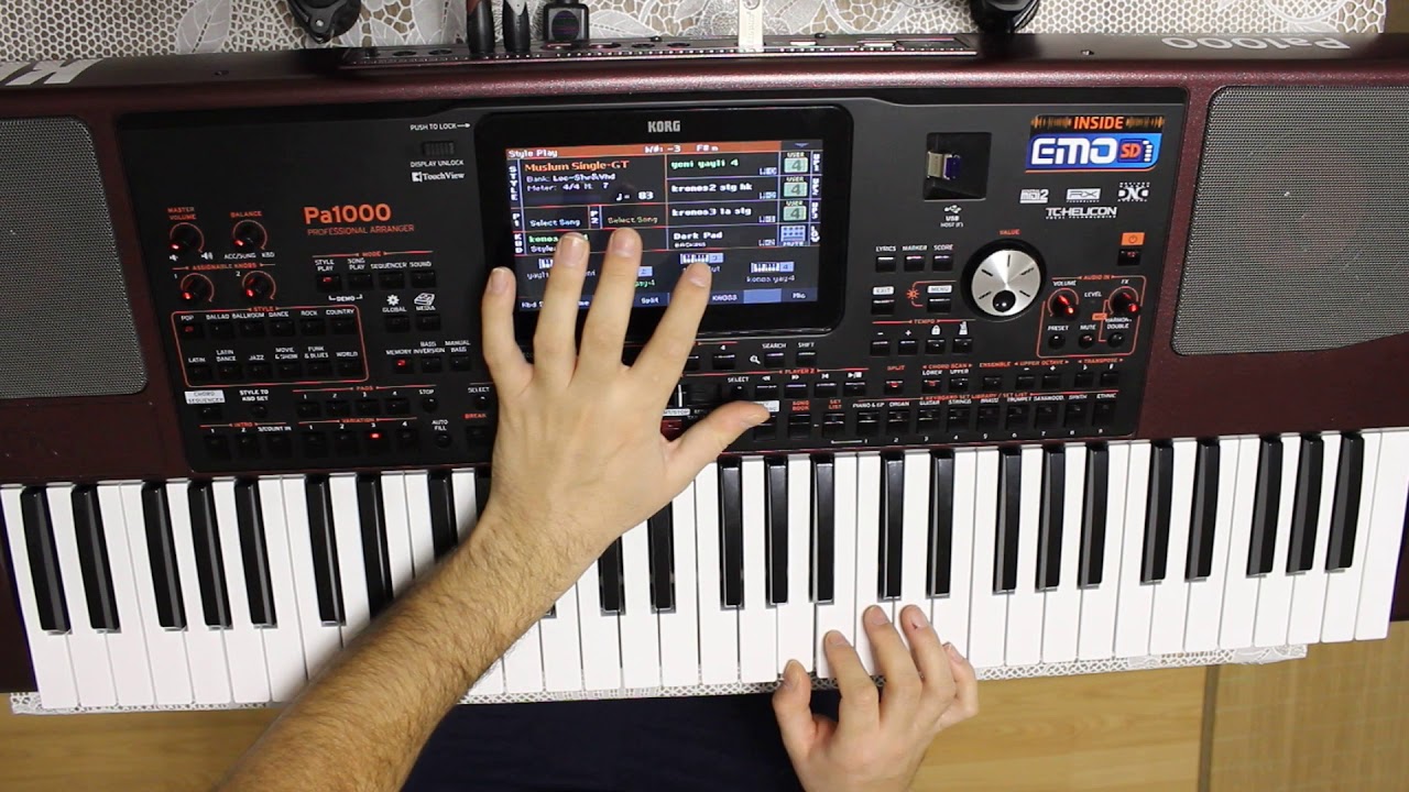 YARALI ARABESK KORG PA1000