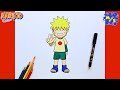 How to Draw Kid Naruto Step by Step | Easy Anime Drawing Tutorial for Beginners