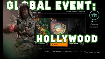 GLOBAL EVENT:HOLLYWOOD - THE DIVISION 2 - DAY 1 - TIPS AND TRICKS