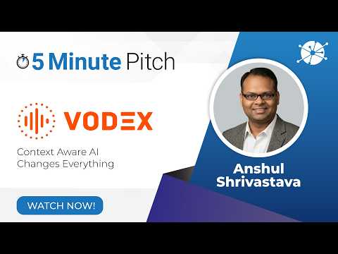Context Aware Voice AI Transforming Collections | Anshul Shrivastava | 5 Minute Pitch