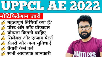 UPPPCL Assistant Engineer Civil Recruitment 2022 || Salary || Exam Pattern || Selection Process