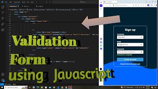 Javascript Form validation for beginners Day 5/30 || customized Errors🖥️✨