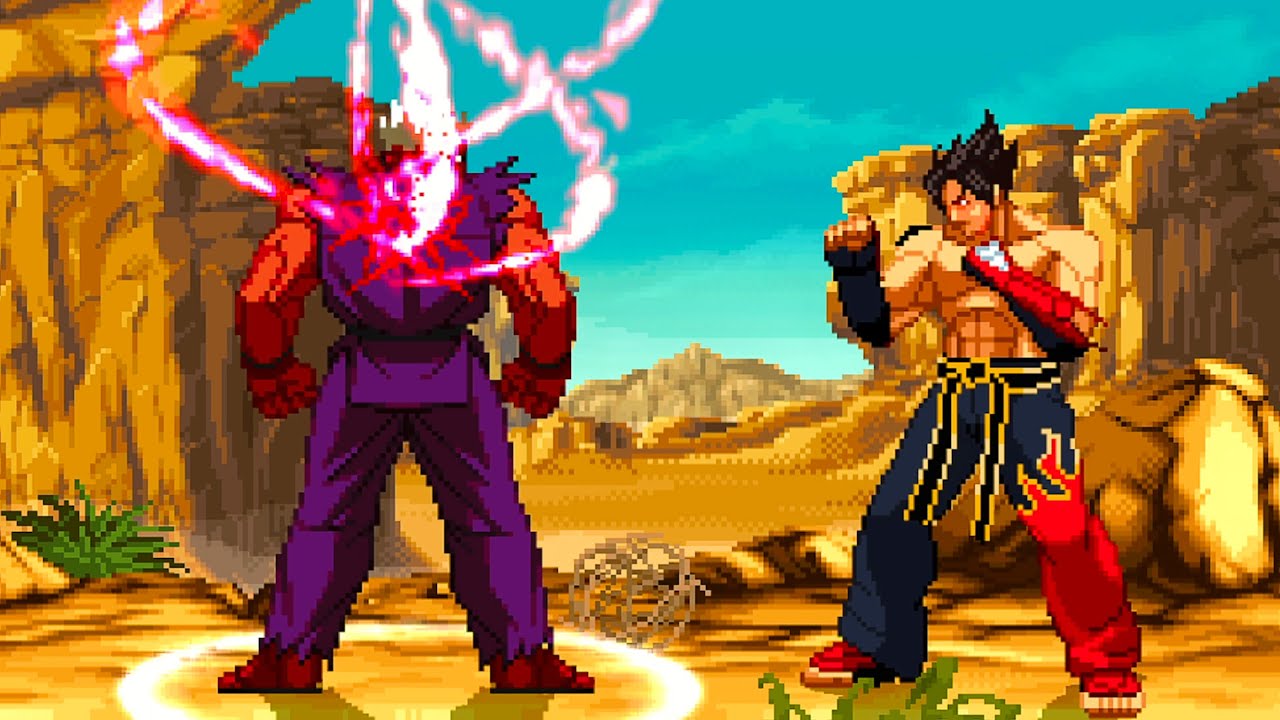 Shin Akuma Vs. Jin Kazama - Untamed Rage