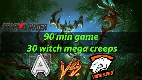 Alliance Virtus.Pro -starladder 13 -30min def megacreeps