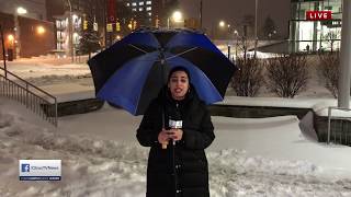 Live at 6 I Winter Weather Closes SU Campus