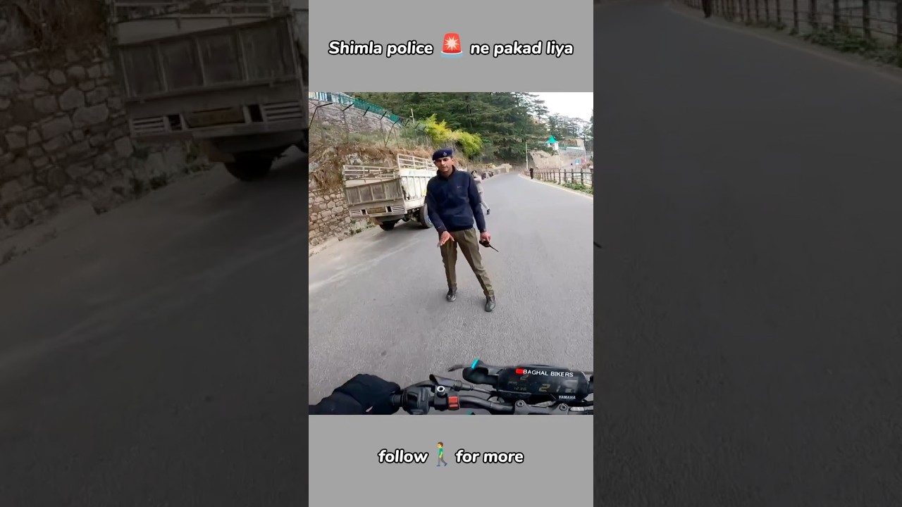 SHIMLA POLICE NE PAKAD LIYA 🚨